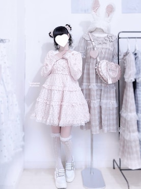 羽乃ぴふわ(インスタ見に来てね🎀)さんのコーディネート