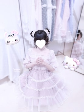 羽乃ぴふわ(インスタ見に来てね🎀)さんのコーディネート