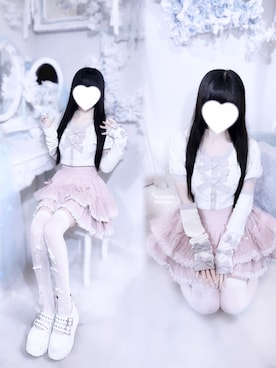 羽乃ぴふわ(インスタ見に来てね🎀)さんのコーディネート