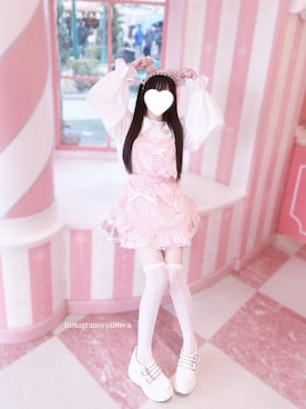 羽乃ぴふわ(インスタ見に来てね🎀)さん（レディース・151cm）の春コーディネート