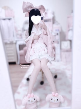 「浴衣」｜羽乃ぴふわ(インスタメイン)さん（レディース・151cm）の秋コーディネート