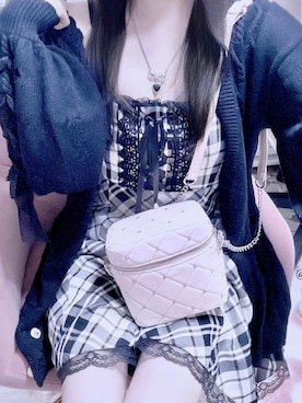 「NICE CLAUP（ナイスクラップ）のアイテム」を使った、羽乃ぴふわさん（骨格ストレート・レディース・151cm）の秋コーディネート