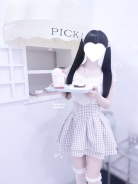 「白コーデ」｜羽乃ぴふわ(インスタメイン)さん（レディース・151cm）の秋コーディネート
