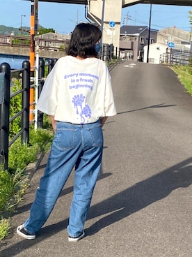 「SlashDate（スラッシュデイト）のアイテム」を使った、wincsさん（レディース・159cm）の春コーディネート