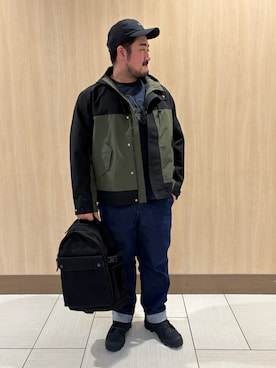 「AIGLE（エーグル）のアイテム（ジャケット/アウター）」を使った、tezuka08aigleさん（メンズ・173cm）の秋コーディネート