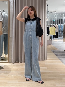 「PAPILLONNER（パピヨネ）のアイテム」を使った、rukaさん（レディース・154cm）の夏コーディネート