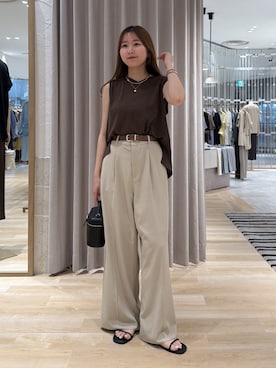 rukaさん（レディース・154cm）の夏コーディネート