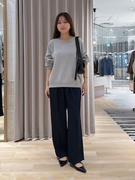 「PAPILLONNER（パピヨネ）のアイテム」を使った、rukaさん（レディース・154cm）の秋コーディネート