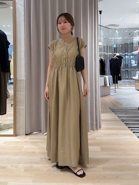 「PAPILLONNER（パピヨネ）のアイテム」を使った、rukaさん（レディース・154cm）の夏コーディネート