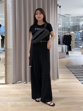 「PAPILLONNER（パピヨネ）のアイテム」を使った、rukaさん（レディース・154cm）の夏コーディネート