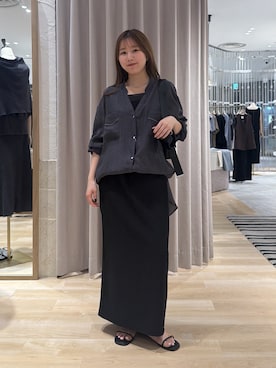 「PAPILLONNER（パピヨネ）のアイテム」を使った、rukaさん（レディース・154cm）の夏コーディネート