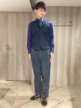 TOKYO SHIRTS 八重洲地下街八重洲2番店さんのコーディネート