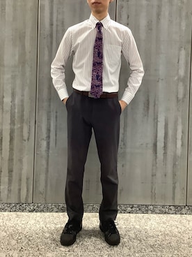 TOKYO SHIRTS 八重洲地下街八重洲2番店さん(メンズ・171cm)の秋コーディネート