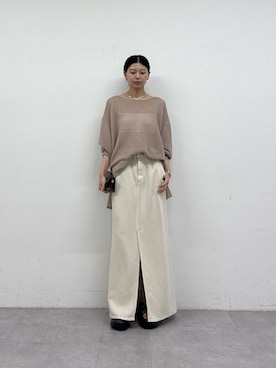 Hiyoriさん（レディース・160cm）の夏コーディネート