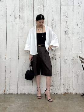 Hiyoriさん（レディース・160cm）の春コーディネート