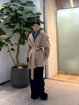 「GALLARDAGALANTE（ガリャルダガランテ）のアイテム」を使った、Hiyoriさん（レディース・160cm）の秋コーディネート