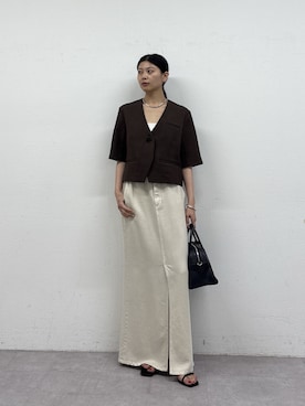 Hiyoriさん(レディース・160cm)の夏コーディネート