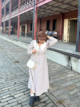 「アイテム（レッグウェア）」を使った、はるさん（レディース・154cm・20代）の秋コーディネート