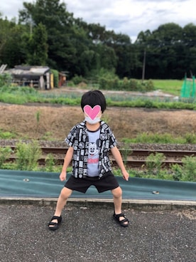 ‪.:＊MᵃⁿᵈN.:＊さん（キッズ・110cm）の秋コーディネート