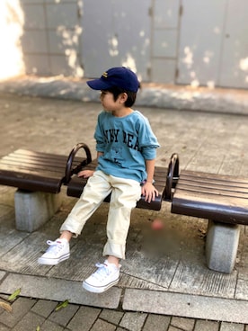 「５歳」｜‪.:＊MᵃⁿᵈN.:＊さん（キッズ・110cm）の秋コーディネート