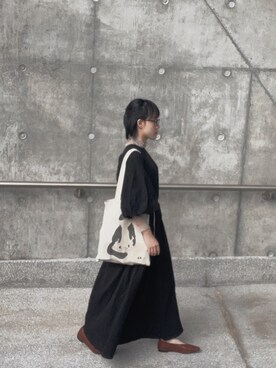 「重ね着ベストシーズン」｜「アイテム（その他シューズ）」を使った、reneさん（レディース・155cm）の秋コーディネート