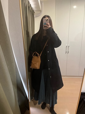 「ami（アミ）のアイテム（ジャケット/アウター）」を使った、mika✳︎さん（レディース・160cm）の春コーディネート