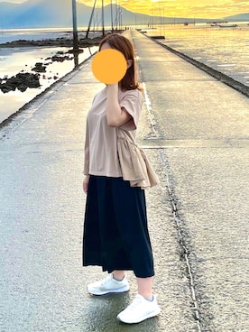 「ふんわり」｜「アイテム（その他）」を使った、❀.+'♡ minto ♡'+.❀さん（レディース・143cm）の夏コーディネート