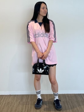 「ゲームシャツ」｜KKさん（レディース・159cm）の春コーディネート