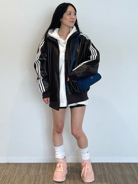 KKさん(レディース・159cm)の冬コーディネート