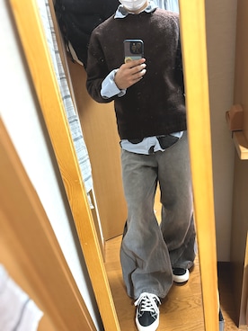 「ジーユー」｜daikiさん（メンズ・161cm）の秋コーディネート