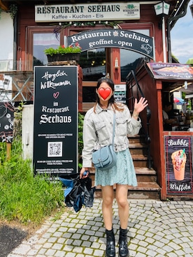「PULL&BEAR（プルアンドベア）のアイテム（ワンピース/ドレス）」を使った、R.Jさん（レディース・162cm）の夏コーディネート