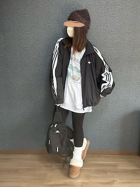 「PAGEBOY（ページボーイ）のアイテム」を使った、yu.さん（レディース・161cm）の冬コーディネート