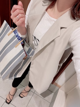 「bohmal」｜yu.さん（レディース・161cm）の夏コーディネート