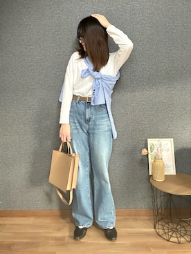 yu.さん（レディース・161cm）の春コーディネート