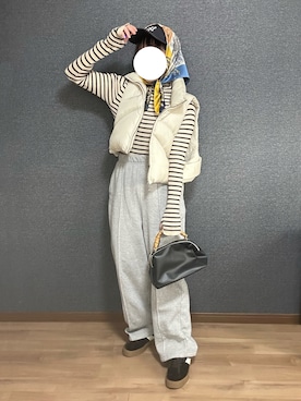 「アイテム（財布/小物）」を使った、yu.さん（レディース・161cm）の冬コーディネート