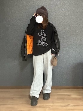 「bohmal（ボマール）のアイテム」を使った、yu.さん（レディース・161cm）の冬コーディネート