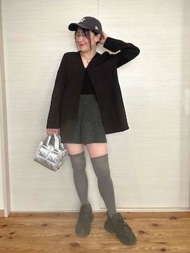 yu.さん（レディース・161cm）の春コーディネート