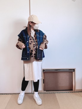 「勝手にレオパ部🐒」｜yu.さん（レディース・161cm）の春コーディネート