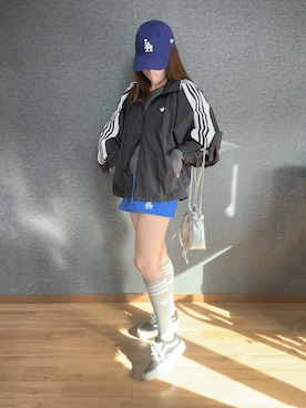 「VANS(バンズ)のアイテム」を使った、yu.さん(レディース・161cm)の冬コーディネート