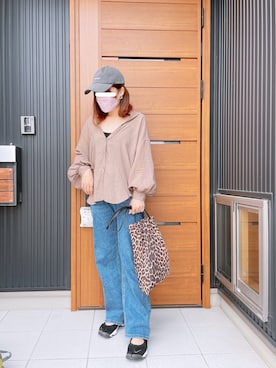 「fifth（フィフス）のアイテム（帽子）」を使った、yu.さん（レディース・161cm）の夏コーディネート