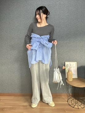 yu.さん（レディース・161cm）の春コーディネート