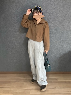 「アイテム（財布/小物）」を使った、yu.さん（レディース・161cm）の冬コーディネート