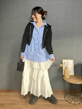 yu.さん（レディース・161cm）の春コーディネート