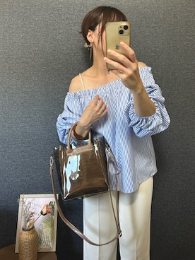 「fifth（フィフス）のアイテム（シャツ/ブラウス）」を使った、yu.さん（レディース・161cm）の秋コーディネート