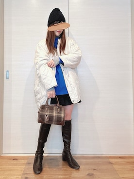 yu.さん（レディース・161cm）の冬コーディネート