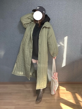 「BAYFLOW（ベイフロー）のアイテム」を使った、yu.さん（レディース・161cm）の冬コーディネート