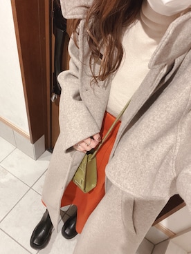 「fifth（フィフス）のアイテム（スカート）」を使った、yu.さん（レディース・161cm）の秋コーディネート