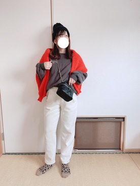 「勝手にレオパ部🐒」｜yu.さん（レディース・161cm）の冬コーディネート