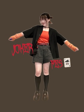 「アイテム（パンツ）」を使った、yu.さん（レディース・161cm）の秋コーディネート