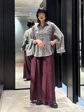 「アイテム（ドレスシューズ）」を使った、ノン(HARE)さん（レディース・170cm）の夏コーディネート
